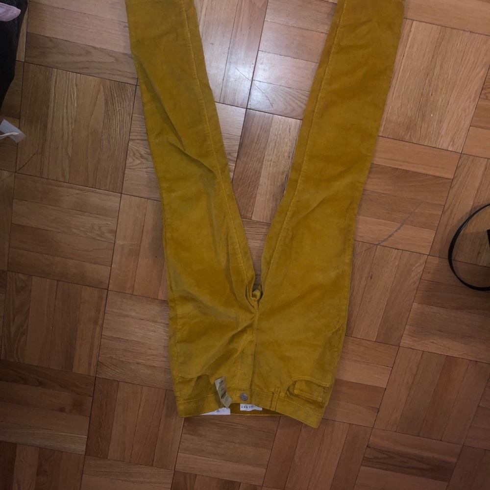 Mustard high waisted Ann Taylor loft pants